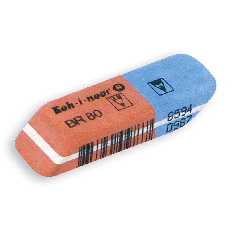 Гумка KOH-I-NOOR Bluestar 6521/80 комбінована (6521/80)